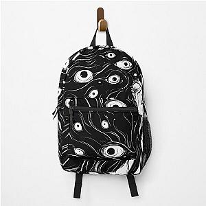 Eye of Horror - Japanese Manga-Style Creepy Design Backpack