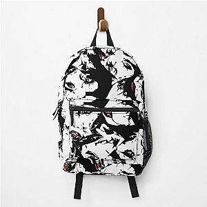 Goth eyes pattern Backpack