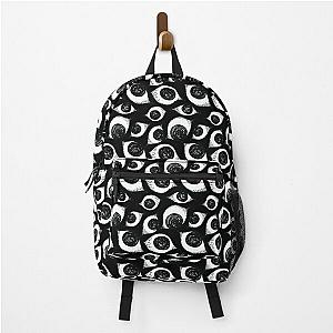 Horror Eyes Pattern Backpack