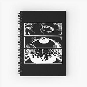 Eye - Neon Genesis Evangelion white Spiral Notebook