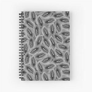 beautiful eyes pattern Spiral Notebook