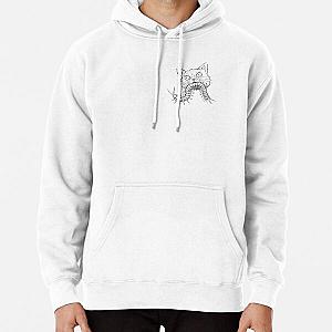 creepy cat junji ito inspired Pullover Hoodie RB0811