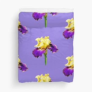 Jurassic Park Bearded Iris  Duvet Cover