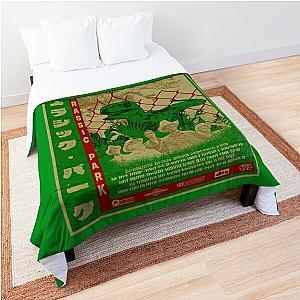 Jurassic Park Vintage Japanese Poster Comforter