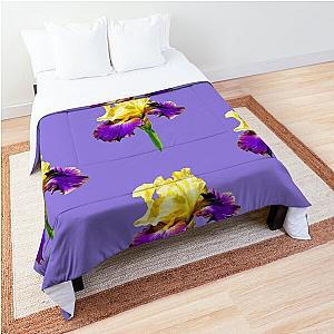 Jurassic Park Bearded Iris  Comforter