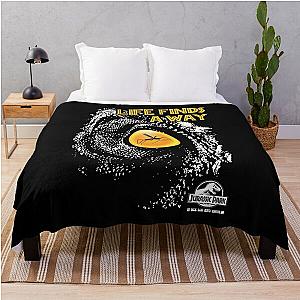 Life Finds A Way - Jurassic Park Throw Blanket