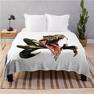 T Rex - Jurassic Park Throw Blanket