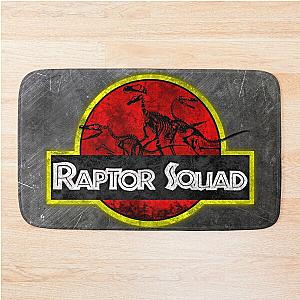 Jurassic Park - Raptor Squad fan art Bath Mat