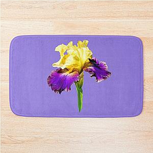 Jurassic Park Bearded Iris  Bath Mat