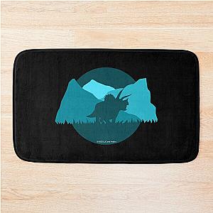 Triceratops Jurassic Park Bath Mat