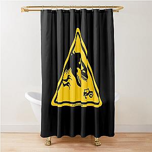 Jurassic Park Sign Shower Curtain