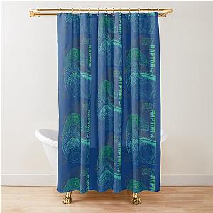 Jurassic Park Velociraptor    Shower Curtain