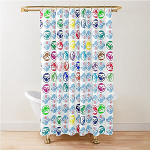 jurassic park dinosaurs Shower Curtain