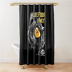 Life Finds A Way - Jurassic Park Shower Curtain