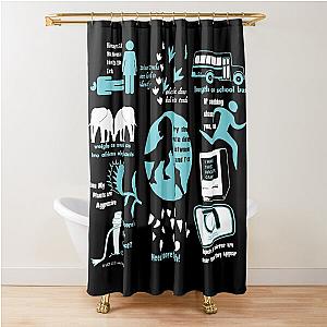 Jurassic Park Revisited Shower Curtain