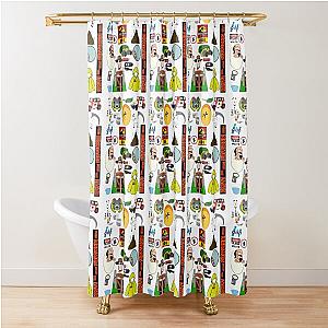 Jurassic Park - Iconic Items Shower Curtain