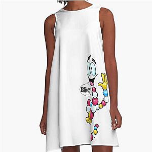 Jurassic Park Mr DNA A-Line Dress