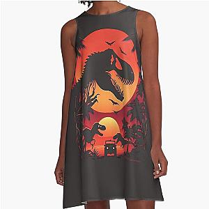 Jurassic Park TRex A-Line Dress