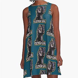 Clever Girl Jurassic Park Raptor    A-Line Dress