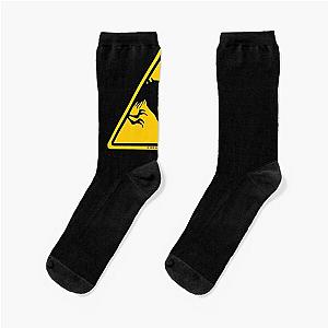 Jurassic Park Sign Socks