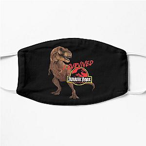 I Survived Jurassic Park Flat Mask