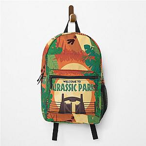 Welcome To Jurassic Park Backpack