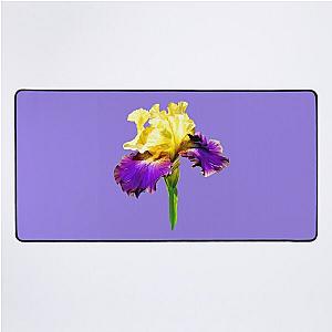 Jurassic Park Bearded Iris  Desk Mat