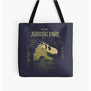 Welcome to Jurassic Park All Over Print Tote Bag