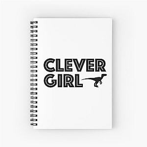 Jurassic Park Clever Girl Spiral Notebook