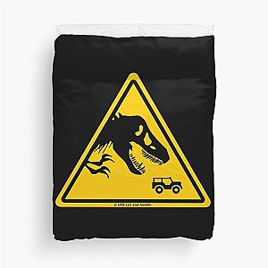 Jurassic Park Sign Duvet Cover