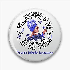 Black Girl I Am The Storm Pin Awareness