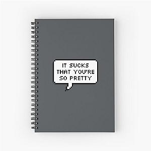 So What Lyrics Speech Bubbles  It Sucks That Youre So Pretty    Spiral Notebook