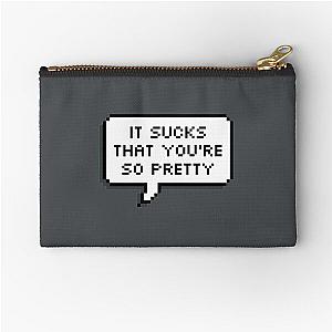 So What Lyrics Speech Bubbles  It Sucks That Youre So Pretty    Zipper Pouch