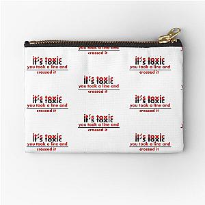 So What Lyrics Zipper Pouch