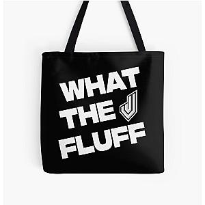 Jynxzi Merch What The Fluff All Over Print Tote Bag