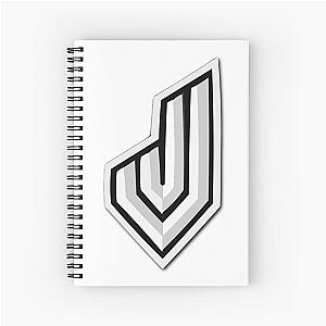 Jynxzi Logo Twitch Streamer Rainbow Six Siege Spiral Notebook