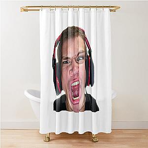 Jynxzi Rage Shower Curtain