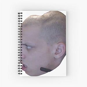 Tyler1 Headphone Dent Spiral Notebook