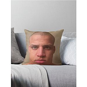Tyler1 head Throw Pillow