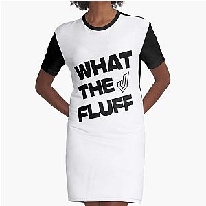 Jynxzi Merch What The Fluff Graphic T-Shirt Dress