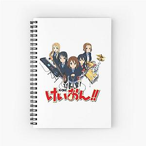 K-On! logo Spiral Notebook