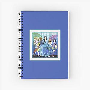 K-ON in Spring! (on Purple) Spiral Notebook