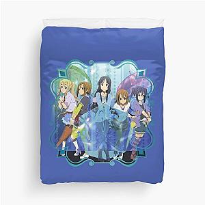 Fancy K-ON in Spring! (on Purple) Duvet Cover