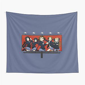 K-ON Billboard (on Dk. Grey) Tapestry