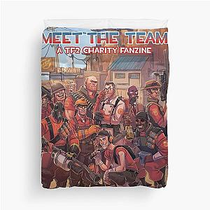 Team Fortress 2 Meet The Team  Duvet Cover