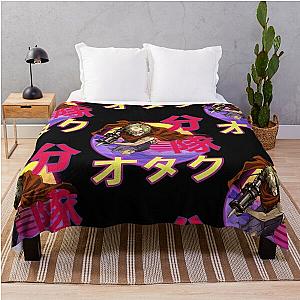 Ikoma of the Iron Fortress Retro Sunset Design Throw Blanket