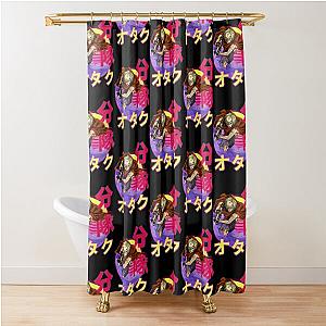 Ikoma of the Iron Fortress Retro Sunset Design Shower Curtain