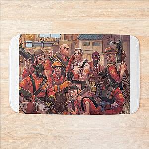 Team Fortress 2 Meet The Team  Bath Mat