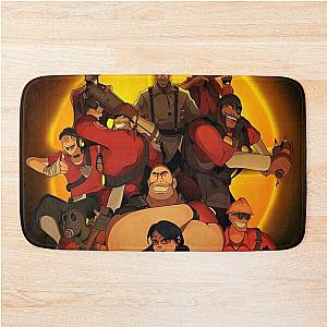 Team Fortress 2 Gaming Art  Bath Mat