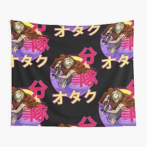 Ikoma of the Iron Fortress Retro Sunset Design Tapestry